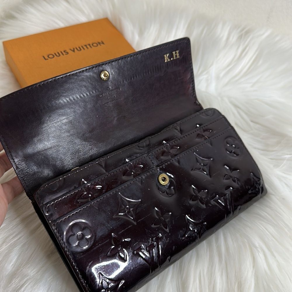 💯Authentic Louis Vuitton Vernis Bifold Long Wallet🍀 - Picture 3 of 16